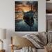 Breakwater Bay Bauerle Germany Dutch Skies Boat On Wood Print Wood in Brown | 20 H x 10 W x 0.78 D in | Wayfair 101679E95BF948AC868022DAED6D5719