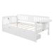 Red Barrel Studio® Wetherington Daybed in White | 79.59 H x 34.19 W x 41.09 D in | Wayfair 67092919FF474F5CBC90CDA052609A9C