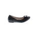 Cole Haan Flats: Ballet Wedge Work Black Solid Shoes - Women's Size 8 1/2 - Almond Toe