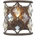 Armand 9" High 1-Light Sconce - Weathered Bronze