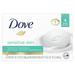 Dove Beauty Bar More Moisturizing Than Bar Soap For Softer Skin Fragrance Free Hypoallergenic Sensitive Skin With Gentle Cleanser 3.75 Oz 4 Bars(Pack Of 1)