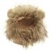 Mosey Cute Lion Style Dog Cat Hat Super Soft Breathable Friendly to Skin Lightweight Novelty Pet Hat Headwear Photography Prop