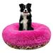 And Signature Chepard/Lollipop Luxury Extra Plush Faux Fur Bagel Pet/Dog Bed (Multiple Sizes)