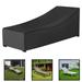 Waterproof Patio Lounge Chair Cover Heavy Duty Outdoor Chaise Lounge Covers