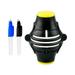 Golf Liner with 2 Marker Pen Multifunctional Outdoor Sports Golf Accessories Positioning Aids Template Alignment Drawing Tool black yellow