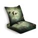 Outdoor Deep Seat Cushion Set Flight of mallard ducks Back Seat Lounge Chair Conversation Cushion for Patio Furniture Replacement Seating Cushion