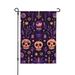 ZNDUO Ghosts Goblins Quirky Halloween Cartoon Pattern Halloween Garden Flag Small Yard Lawn Flag for Outdoor House Decor Holiday Home Decorations 12.5 x18