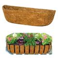 Dyfzdhu Hanging Pot For Flower Fiber Planter Inserts Coconuts Liner Basket Replacement Patio Garden