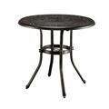 81*81*74cm round outdoor cast aluminum table bronze N001 32*32*29 Outdoor Cast Aluminum Round Dining Table