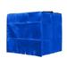 LADAEN Zipper IBC Tote Cover Outdoor Waterproof Anti-Dust and Sun 275 Gallon Rain Barrel UV Resistant Waterproof Blue