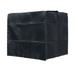 LADAEN Zipper IBC Tote Cover Outdoor Waterproof Anti-Dust and Sun 275 Gallon Rain Barrel UV Resistant Waterproof Black