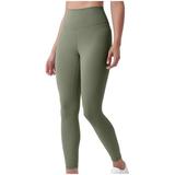 Fashion Stretch Yoga Pants for Women Solid Color High Waist Workout Tights Gym Exercise Girls Joggers(Available in Plus Size)(Green S)
