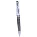 Trendy Zone 21 Eastern Star Logo and Symbols Black Ink Ballpoint Pen White Cap Official Ballpoint Pen Perfect for Freemasons and Masonic Collectors - Gift Set