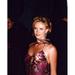 Charlize Theron Side View In Pink Floral Dress And Scarf Photo Print (16 x 20) - Item # PIC00502