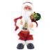 Adorable Santa Claus with Gift Bags Musical Toy Sound Electric Music Doll Animated Stuffed Gift Christmas Home Decor for Kids Ch