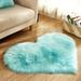 Home Textile Long Plush Living Room Heart-shaped Carpet Bedroom Bedside Mat Cute Girly Style