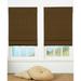 Taylor & Olive Halfway Chocolate Insulating Cordless Roman Shade 40 - 49 Inches 40 x 72