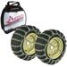 The ROP Shop | 2 Link Tire Chain Pair For MaxTrac 16x7.5x8 Front 22x11x8 Rear ATV UTV Tires