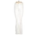 Joe's Jeans Jeggings - Mid/Reg Rise: White Bottoms - Women's Size 28