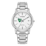 Women's Citizen Watch Silver Hobart & William Smith Colleges Eco-Drive White Dial Stainless Steel
