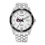 Men's Auburn Tigers Quartz Stainless Steel Watch