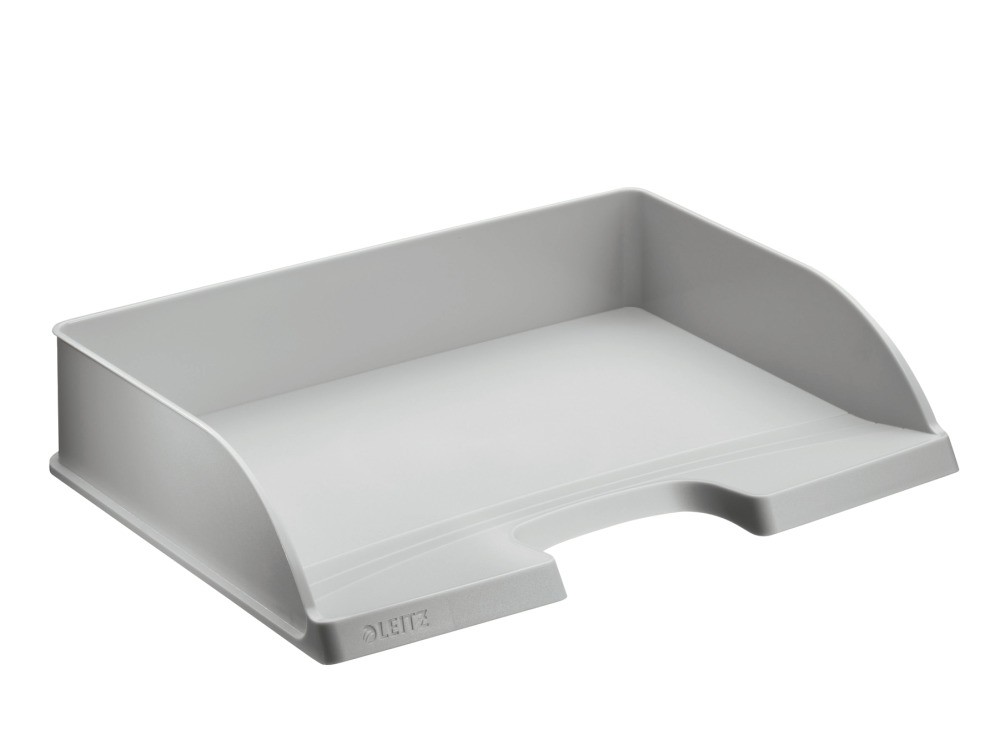 Leitz Briefablage Standard Plus 52180085 DIN A4 quer PS grau Image