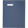 ELBA Eckspannmappe A4 PVC kaschiert blau