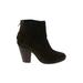 Rag & Bone Ankle Boots: Green Solid Shoes - Women's Size 39.5 - Almond Toe