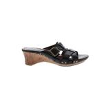 Ariat Wedges: Black Solid Shoes - Women's Size 10 - Open Toe