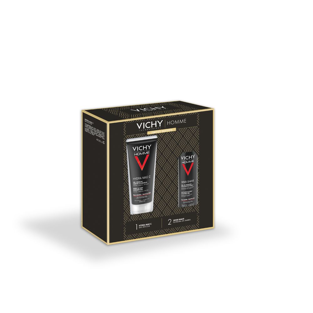 Vichy Homme Set Gel Doccia + Schiuma da Barba 1 pz