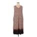 Simply Vera Vera Wang Casual Dress: Tan Dresses - Women's Size 2X-Large