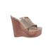 Guess Wedges: Gold Shoes - Women's Size 9