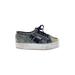 Superga Sneakers: Blue Shoes - Women's Size 8 1/2 - Round Toe