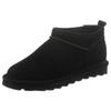 Winterboots BEARPAW "SuperShorty ELLE SHORT", Damen, Gr. 36, schwarz, Veloursleder, unifarben, modisch, Schuhe, Schlupfboots mit wasserabweisender mit BearCoat™ Imprägnierung