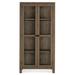 Birch Lane™ Toulon Curio Cabinet Wood in Brown | 70 H x 35 W x 17 D in | Wayfair 1C80E5789693432A9790CC2DF1093E09