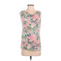 J by Joie Sleeveless Top Pink Scoop Neck Tops - Women's Size Small