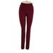 Nike Active Pants - Super Low Rise: Burgundy Activewear - Women's Size X-Small