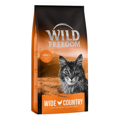 6,5kg Wild Freedom Wide Country - Geflügel getreidefreies Katzenfutter trocken