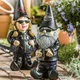 Locomotive Dwarf Drunk Biker Gnomes Bikini Fairy Garden Courtyard Crafts Kit Statue Miniature Micro