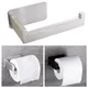 304 Stainless Steel Chrome Finished Toilet Roll Paper Holder Wall Mounted Quadrate Mirror Polished