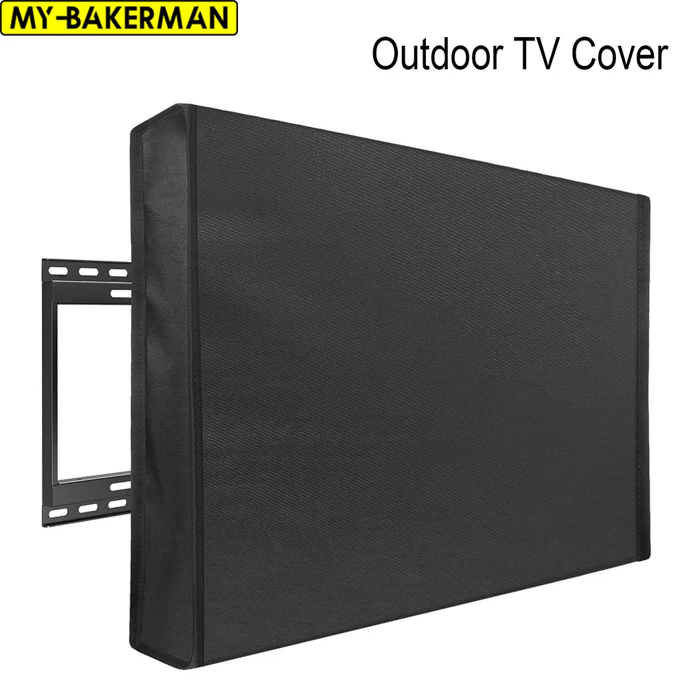 Outdoor-TV-Abdeckung 22 ''bis 70'' Zoll wetterfester und wasserdichter TV-Bildschirm für Außen-TV-Gehäuse bewegliche TV-Display-Protektoren Image