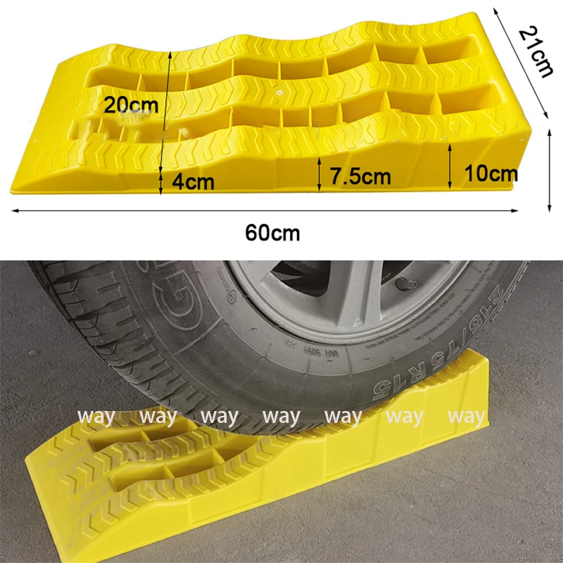 Camper Anhänger SUV Auto Unterlegkeile, Leveler, stabilisator Auf Unebenen Boden-Große Für Nivellierung Und Anhebung Auto anti-slip 4 farbe