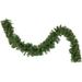 50' x 12" Pre-Lit Black River Pine Artificial Christmas Garland Warm White LED Lights