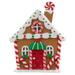 5.25" LED Lighted Gingerbread Candy House Christmas Decoration