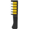 1 PCS Temporary Hair Chalk Comb Handheld Hair Dye Disposable Portable Hair Dye Temporary Hair Colour Chalk Combs Hair Color Comb Color Hair Dye Paste Hair Coloring Products(yellow)