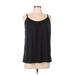 32 Degrees Active Tank Top: Black Solid Activewear - Women's Size Large