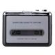 NUOLUX Cassette Player Tape to MP3 Converter USB Cassette Tape Capture Portable Audio Tape Player