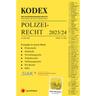 Kodex Polizeirecht 2023/24 - Inkl. App, Kartoniert (TB)