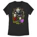 Women's Mad Engine Black The Nightmare Before Christmas T-Shirt