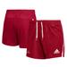 Women's adidas Cardinal Louisiana Ragin' Cajuns Sideline Team-Issued Shorts